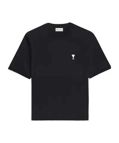 Ami Alexandre Mattiussi Ami Paris Men Ami De Coeur T-shirt In Organic Cotton Jersey In Multi