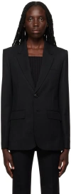 Ami Alexandre Mattiussi Black Two-button Blazer In 001 Black