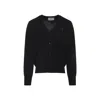 Ami Alexandre Mattiussi Ami Paris Men Ami De Coeur Cardigan In Black