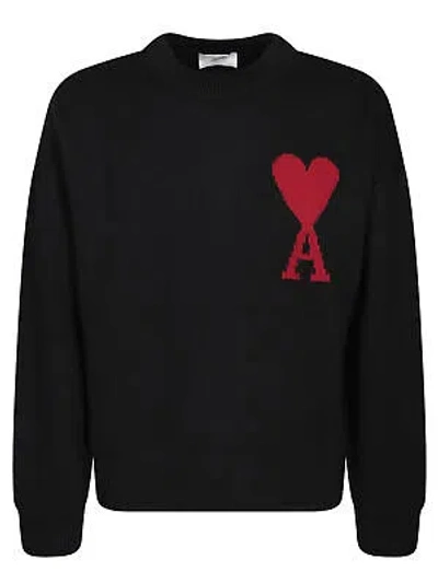 Pre-owned Ami Alexandre Mattiussi Black Wool Pullover S