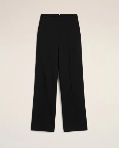 Ami Alexandre Mattiussi Black Wool Sailor Trousers Black