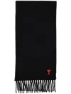 Ami Alexandre Mattiussi Adc Scarf In Black