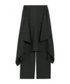 Ami Alexandre Mattiussi Black Wool Skirt Trousers Grey In Gray