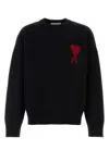 Ami Alexandre Mattiussi Ami Paris Adc Crewneck Sweater In Black