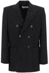 Ami Alexandre Mattiussi Ami Alexandre Matiussi Double Breasted Pinstripe