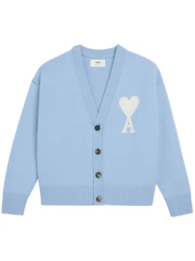 AMI ALEXANDRE MATTIUSSI AMI DE COEUR CARDIGAN - UNISEX - RWS WOOL