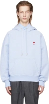 AMI ALEXANDRE MATTIUSSI BLUE AMI DE CŒUR HOODIE