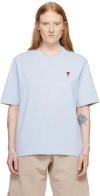 AMI ALEXANDRE MATTIUSSI BLUE AMI DE CŒUR T-SHIRT