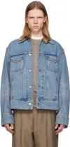 Ami Alexandre Mattiussi Ami Paris Outerwears In 480 Used Blue
