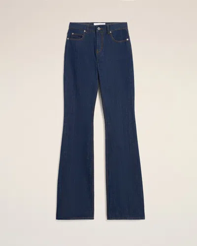 Ami Alexandre Mattiussi Blue Cotton Bootcut Fit Jeans Blue