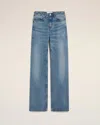 Ami Alexandre Mattiussi Straight-leg Denim Pants With Subtle Fading In Blue