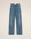 Ami Alexandre Mattiussi Straight-leg Denim Pants With Subtle Fading In Blue