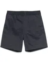 Ami Alexandre Mattiussi Ami Paris Men Cotton Shorts In Blue