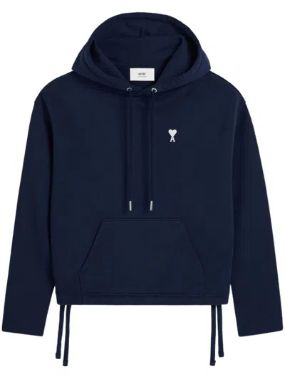 Ami Alexandre Mattiussi Ami Paris Women Ami De Coeur Sweatshirt In Blue