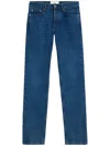 Ami Alexandre Mattiussi Ami Medium Wash Classic Fit Jeans In Blue