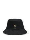 Ami Alexandre Mattiussi Bob Rivet Ami De Coeur Bucket Hat In Black