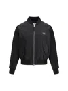 Ami Alexandre Mattiussi Bomber Jacket In Black