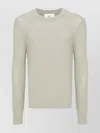 Ami Alexandre Mattiussi Bouclé Crewneck Knit Sweater