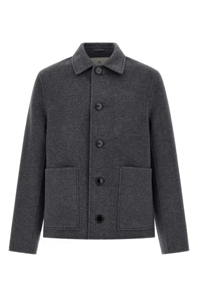 AMI ALEXANDRE MATTIUSSI 'BOULE' OVERSHIRT
