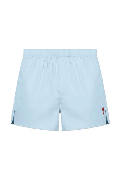 Ami Alexandre Mattiussi Boxers With Logo In Blue