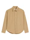 Ami Alexandre Mattiussi Boxy Fit Shirt Beige In Neutrals