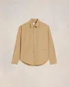 Ami Alexandre Mattiussi Boxy Fit Shirt Beige In Sand