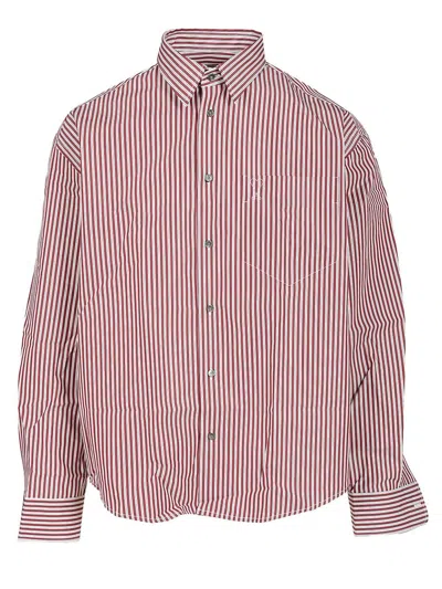 Ami Alexandre Mattiussi Boxy Shirt Shirts Grey