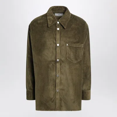 Ami Alexandre Mattiussi Ami Paris Men Corduroy Shirt In Multi