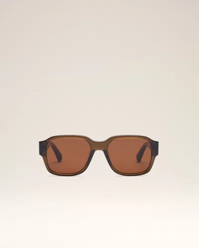 Ami Alexandre Mattiussi Brown 75006 Sunglasses Brown