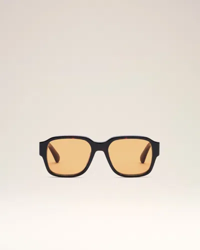 Ami Alexandre Mattiussi Brown 75006 Sunglasses Multicolor