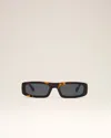 Ami Alexandre Mattiussi Brown 75010 Sunglasses Multicolor In Shell