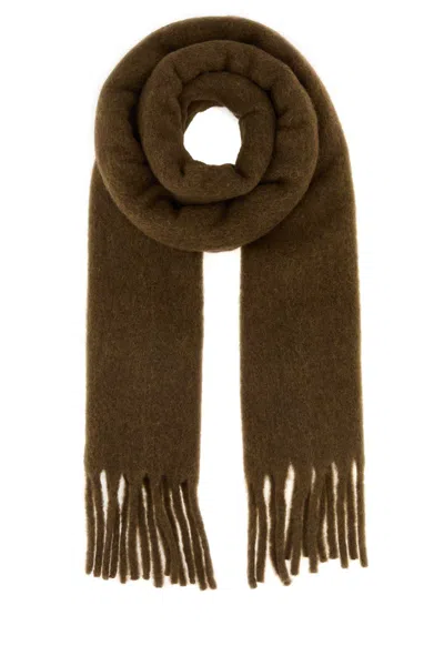 Ami Alexandre Mattiussi Ami Paris Scarves And Foulards In Brown