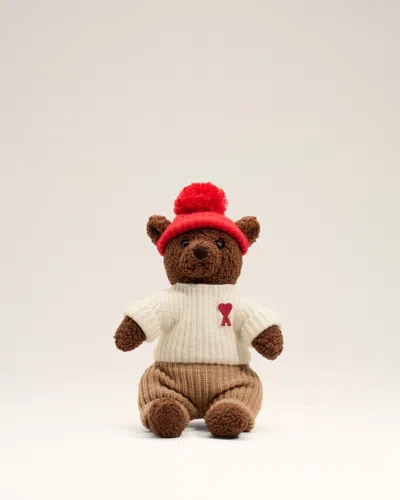 Ami Alexandre Mattiussi Brown Ami Teddy Bear Brown