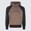 Ami Alexandre Mattiussi Ami Paris Men Cotton Colorblock Hoodie In Multi