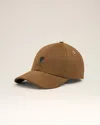 Ami Alexandre Mattiussi Brown Cotton Ami De Coeur Embroidery Cap Brown