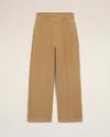 Ami Alexandre Mattiussi Ami Paris Camel Ami Paris De Coeur Joggers In Brown