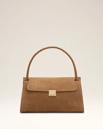 Ami Alexandre Mattiussi Brown Cow Leather Mimi Bag Brown