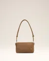Ami Alexandre Mattiussi Brown Nylon Canvas Marcel Lunch Box Bag Brown