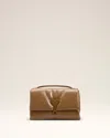 Ami Alexandre Mattiussi Brown Smooth Leather Voulez Vous Bag Brown In Brown