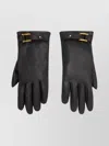Ami Alexandre Mattiussi Ami Paris Strap Detail Gloves