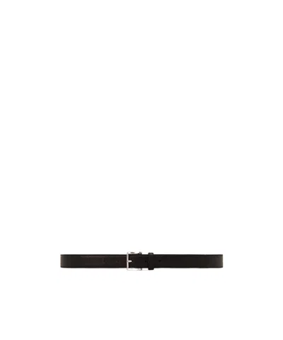 Ami Alexandre Mattiussi Buckle Belt In Black