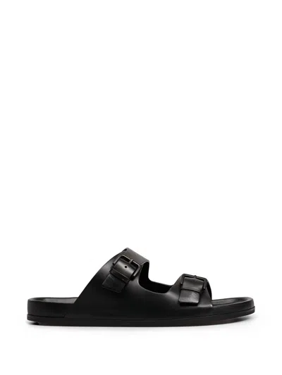 Ami Alexandre Mattiussi Buckle-strap Sandals In Multi