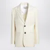Ami Alexandre Mattiussi Ami Paris Butter-coloured Wool Jacket Women