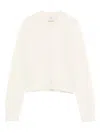 Ami Alexandre Mattiussi Button-front Cardigan In Neutral