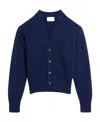Ami Alexandre Mattiussi Button-front Knitted Cardigan In Black