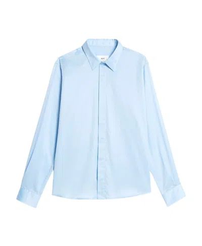 AMI ALEXANDRE MATTIUSSI BUTTON-UP LONG-SLEEVED SHIRT