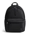 Ami Alexandre Mattiussi Ami Backpack Bag In Smooth Black Polyamide In Black