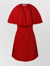 Ami Alexandre Mattiussi Mini Red Wool Dress