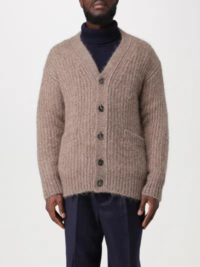 Ami Alexandre Mattiussi Cardigan Ami Paris Men Color Beige