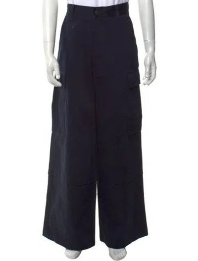 Pre-owned Ami Alexandre Mattiussi Cargo Pants In Black